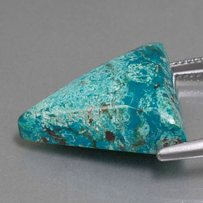 14.55 карата, натуральный Синий различных оттенков Лазурит, Триллион, Непрозрачный