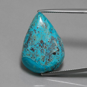 17.80 карата, натуральный Синий различных оттенков Лазурит, Форма груши, Непрозрачный