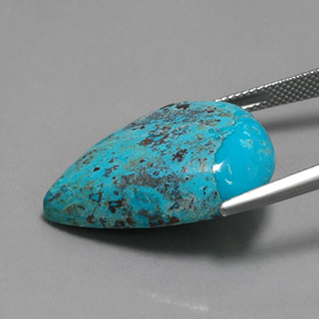17.80 карата, натуральный Синий различных оттенков Лазурит, Форма груши, Непрозрачный