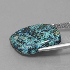 33.56 карата, натуральный Синий различных оттенков Лазурит, Необычная форма, Непрозрачный