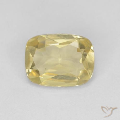 1.25ct Натуральный Светлое золото Берилл, Подушка, Чистота VVS