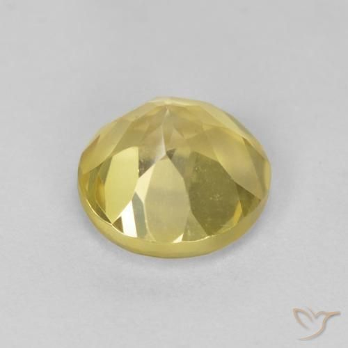 1.46 карата, натуральный Medium Light-Yellow Берилл, Круглый, Чистота VS