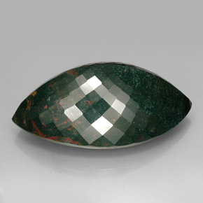 469.00 карата, натуральный Пятнисто-зеленый Кровавый Камень/Гелиотроп, Маркиза, Непрозрачный