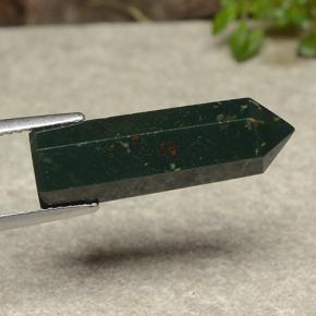 9.40 карата, натуральный Многоцветный Кровавый Камень/Гелиотроп, Необычная форма, Непрозрачный