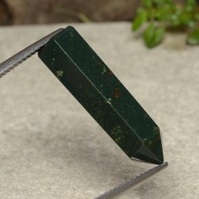 9.40 карата, натуральный Многоцветный Кровавый Камень/Гелиотроп, Необычная форма, Непрозрачный