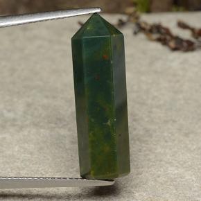 11.18 карата, натуральный Многоцветный Кровавый Камень/Гелиотроп, Необычная форма, Непрозрачный