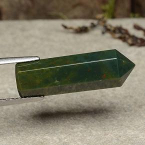 11.18 карата, натуральный Многоцветный Кровавый Камень/Гелиотроп, Необычная форма, Непрозрачный