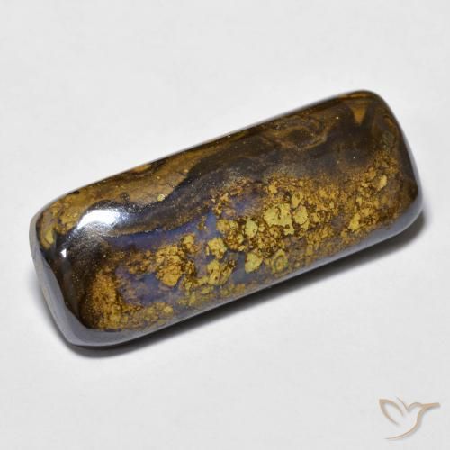 12.72ct Натуральный Многоцветный Валунный опал, Подушка, Непрозрачный