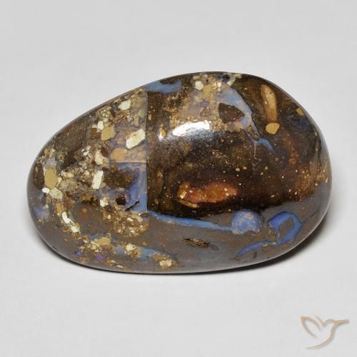 23.38ct Натуральный Многоцветный Валунный опал, причудливая, Непрозрачный