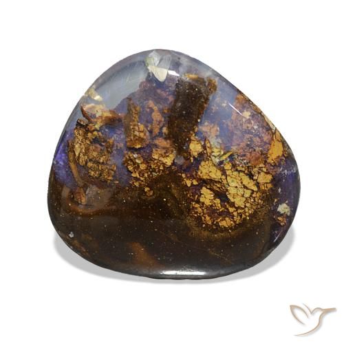 3.70ct Многоцветный Валунный опал, причудливая, Непрозрачный