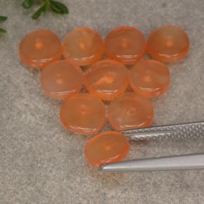 6.31 карата, натуральный Красновато-оранжевый Сердолик, Необычная форма, Полупрозрачный