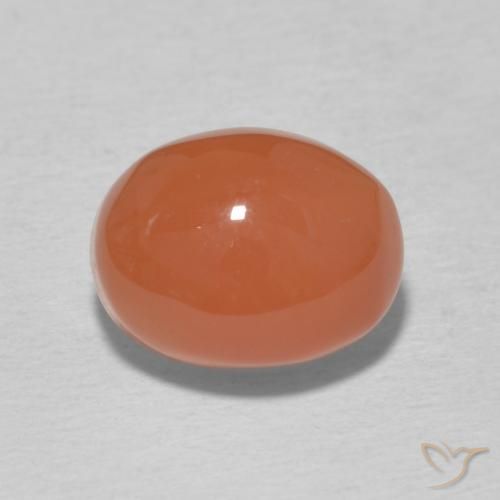 3.63ct Натуральный Средний апельсин Сердолик, Овал, Непрозрачный