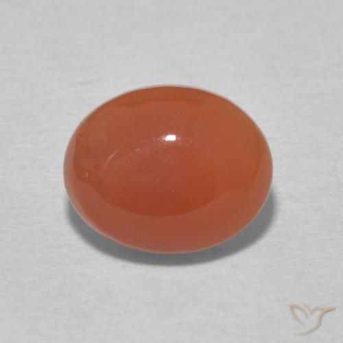 2.66ct Натуральный Средний апельсин Сердолик, Овал, Непрозрачный