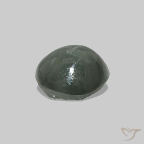0.53 карата, натуральный Теплый зеленый Cat's Eye Alexandrite, Круглый, Непрозрачный