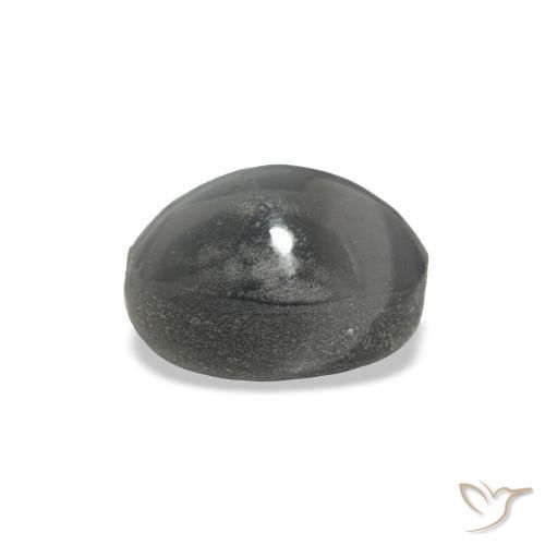 Натуральный серый cat's eye alexandrite 1,03 карата огранка овал, непрозрачный