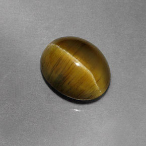 Натуральный зелёный cat's eye apatite 1,87 карата прозрачный, полупрозрачный