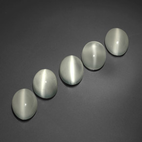 Натуральный белый cat's eye moonstone  карата прозрачный, полупрозрачный