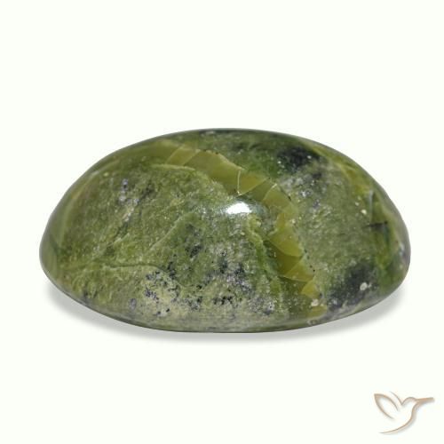 Натуральный многоцветный cat's eye opal 9,74 карата огранка овал, непрозрачный