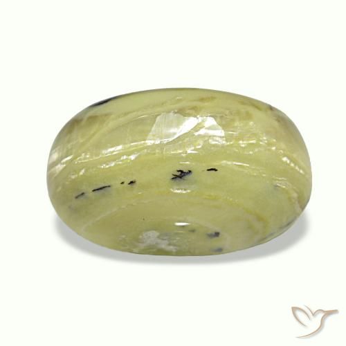 Натуральный многоцветный cat's eye opal 3,73 карата огранка овал, непрозрачный