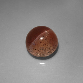 Натуральный коричневый cat's eye scapolite 2,31 карата прозрачный, полупрозрачный