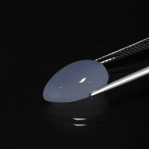 5.99 карата, натуральный Сиренево-синий Халцедон, Прозрачный, Полупрозрачный