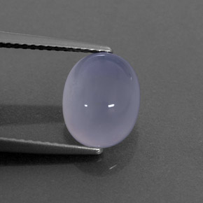 3.25 карата, натуральный Сиренево-синий Халцедон, Прозрачный, Полупрозрачный