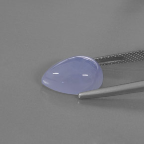 7.20 карата, натуральный Сиренево-синий Халцедон, Прозрачный, Полупрозрачный