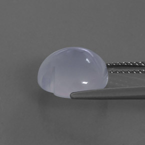 4.81 карата, натуральный Сиренево-синий Халцедон, Прозрачный, Полупрозрачный