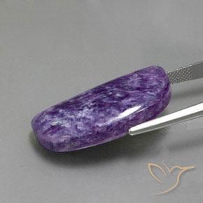 29.93ct Натуральный Темно-фиолетовый чароит, причудливая, Непрозрачный