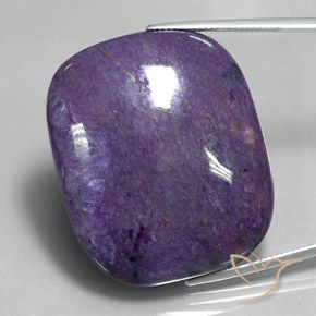 87.70ct Натуральный Темно-фиолетовый чароит, Подушка, Непрозрачный