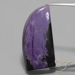 29.81ct Натуральный Темно-фиолетовый чароит, причудливая, Непрозрачный