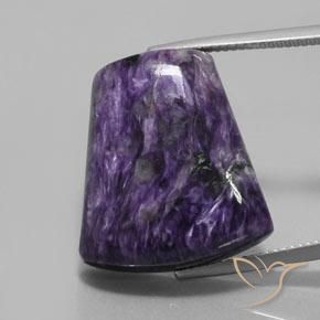 32.77ct Натуральный Темно-фиолетовый чароит, причудливая, Непрозрачный