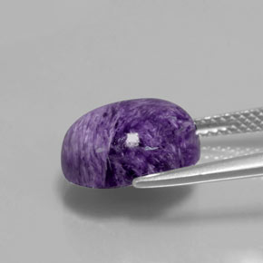 5.09 карата, натуральный Фиолетовый Чароит, Огранка Овал, Непрозрачный