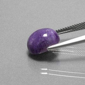 4.20 карата, натуральный Фиолетовый Чароит, Огранка Овал, Непрозрачный