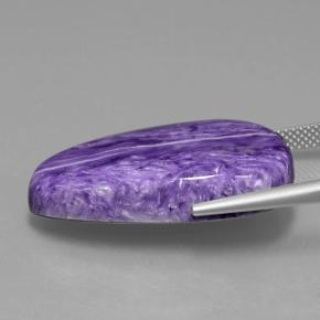 25.20 карата, натуральный Фиолетовый Чароит, Необычная форма, Непрозрачный