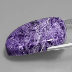 63.04 карата, натуральный Фиолетовый Чароит, Необычная форма, Непрозрачный