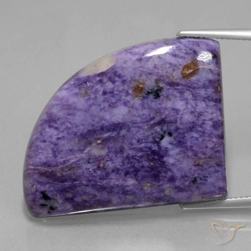 43.72ct Натуральный Темно-фиолетовый чароит, причудливая, Непрозрачный