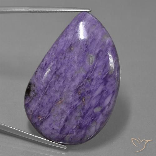 62.63ct Натуральный Темно-фиолетовый чароит, причудливая, Непрозрачный