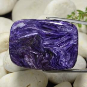 63.73 карата, натуральный Фиолетовый Чароит, Подушка Крой, Непрозрачный