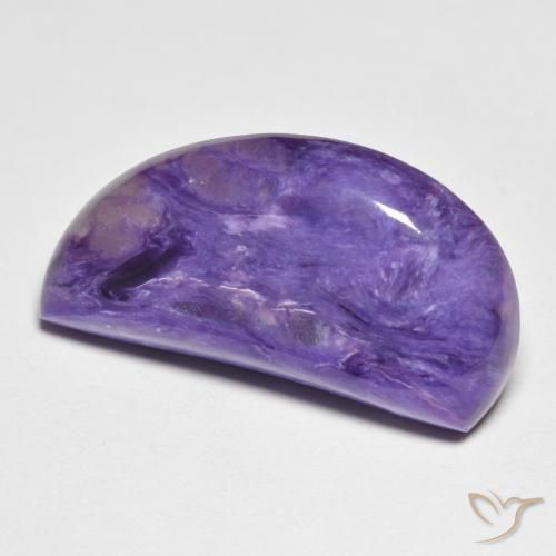 12.59 карата, натуральный Medium Dark-Violet Чароит, причудливая, Непрозрачный