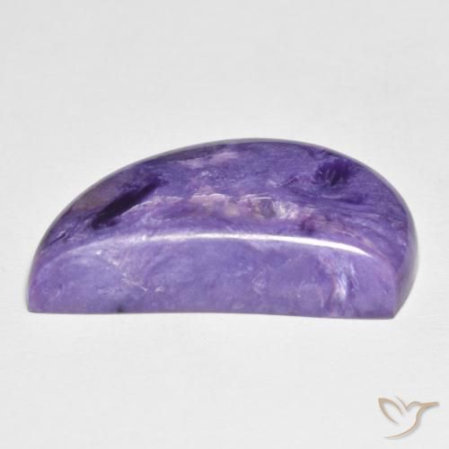 12.59 карата, натуральный Medium Dark-Violet Чароит, причудливая, Непрозрачный