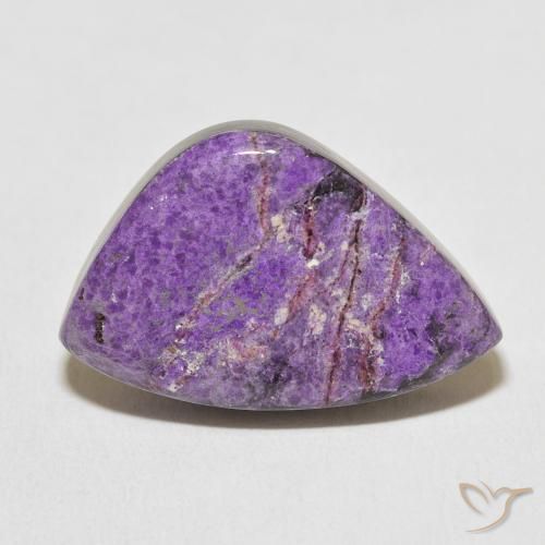21.33ct Натуральный Средний фиолетовый чароит, причудливая, Непрозрачный