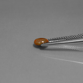 0.34 карата, натуральный Многоцветный Шоколадный опал, Огранка Овал, Непрозрачный