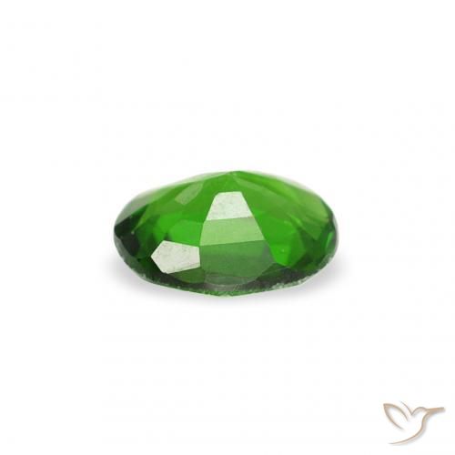 0.18 карата, натуральный Medium Dark-Green Хром Турмалин, Овал, Чистота VS