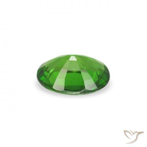 0.29 карата, натуральный Medium Dark-Green Хром Турмалин, Овал, Чистота VVS