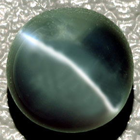 Натуральный зелёный chrysoberyl cat's eye 4,08 карата огранка овал, полупрозрачный