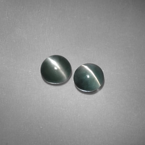 Натуральный зелёный chrysoberyl cat's eye  карата прозрачный, полупрозрачный