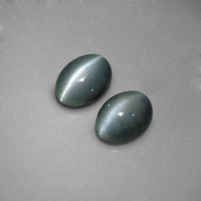 Натуральный зелёный chrysoberyl cat's eye  карата огранка овал, непрозрачный