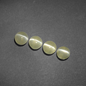 Натуральный зелёный chrysoberyl cat's eye  карата прозрачный, полупрозрачный