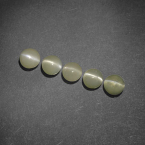 Натуральный зелёный chrysoberyl cat's eye  карата прозрачный, полупрозрачный